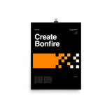 Create Bonfire Poster