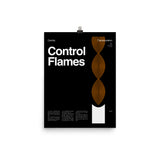 Control Flames Poster