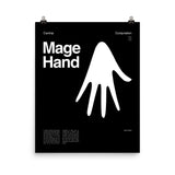 Mage Hand Poster
