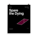 Spare the Dying Poster