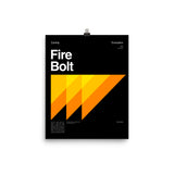 Fire Bolt Poster