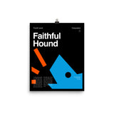 Faithful Hound Poster