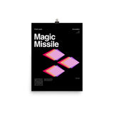Magic Missile Poster