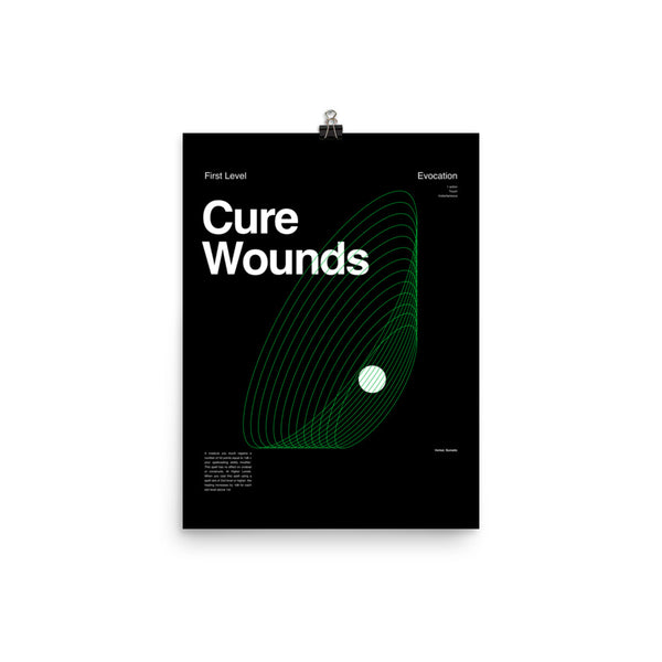 Cure Wounds Poster