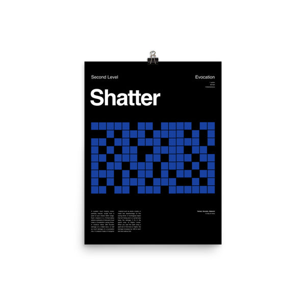 Shatter Poster