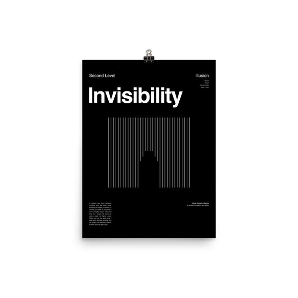 Invisibility Poster