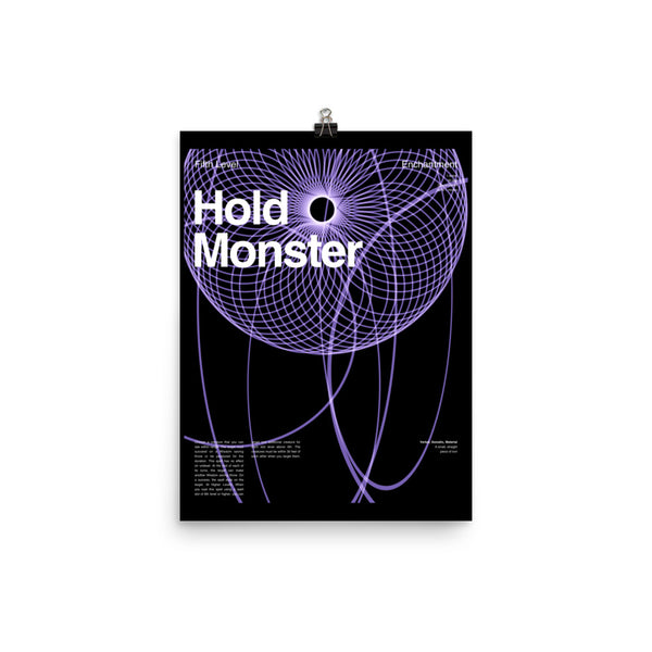 Hold Monster Poster