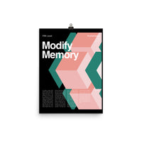 Modify Memory Poster