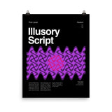Illusory Script Poster