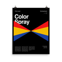 Color Spray Poster