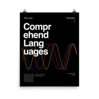 Comprehend Languages Poster