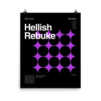 Hellish Rebuke Poster