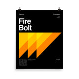 Fire Bolt Poster