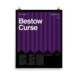 Bestow Curse Poster