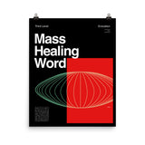 Mass Healing Word Poster