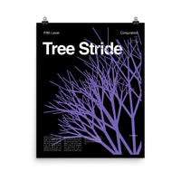 Tree Stride Poster