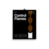 Control Flames Poster