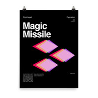 Magic Missile Poster
